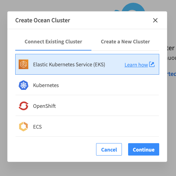 Create Cluster